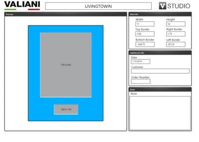 Picture Frame Mat 11x14 for 8x10 photo and 1.5X3.5 autograph opening SET OF 5