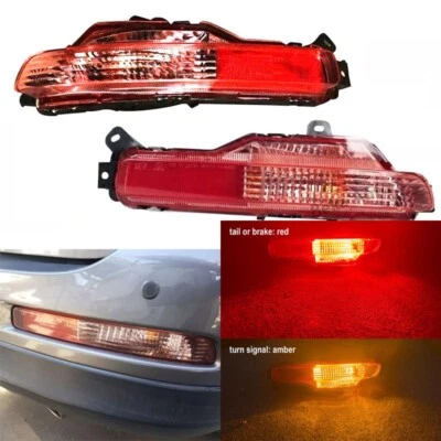 PARAGOLPES TRASERO LED ROJO CON INTERMITENTE PARA INFINITI EX35 EX37 QX50 QX80 Foto 1 de 4