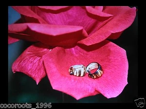 Pendientes de madera de coco pequeño 10 pares hechos a mano étnico orgánico postes tribales hippie - Imagen 1 de 7