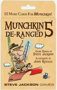 Munchkin 5: De-Ranged Expansion Card Game 1st Edition by Steve Jackson Games NEW - Picture 1 of 2