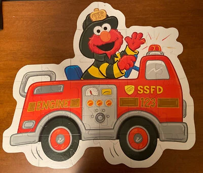 Puzzle Sesame Street 30 piezas niños, piezas grandes, BUEN ESTADO Foto 1 de 4