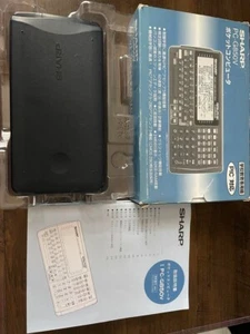 SHARP Pocket Computer PC-G850V Kalkulator programowania Nauka Używanie Popularny RZADKI - Zdjęcie 1 z 5