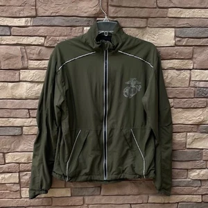 Chaqueta MARINES USMC NUEVA EN CAJA New Balance Juvenil L Verde Marino Rayas Reflectantes - Imagen 1 de 5