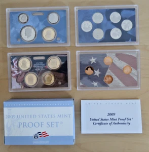 2009 United States Mint Proof Set - COA and OGP - Picture 1 of 12
