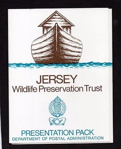 Jersey 1971 Wildlife Preservation Trust 1st series. Mint Presentataion pack - Picture 1 of 3