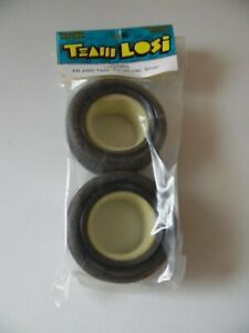 NIP Team Losi Taper Pin Tire Silver with Foam Insert Vintage  A-7685S