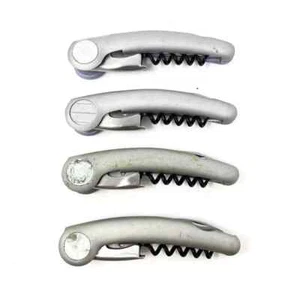 4 Pcs Waiter's Friend Corkscrew Wine Bottle Opener Foil Cutter Stainless Steel - Picture 1 of 6