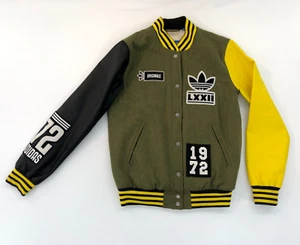 Rare Adidas Originals Varsity Jacket *Sample* - Bomber 1972 Patches Fleece 10 S - Picture 1 of 24