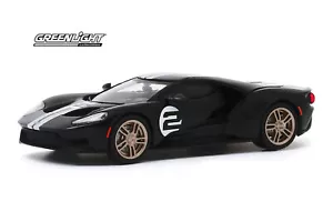 2017 FORD GT '66 HERITAGE EDITION #2 1/43 scale DIECAST CAR GREENLIGHT 86178 - Picture 1 of 3