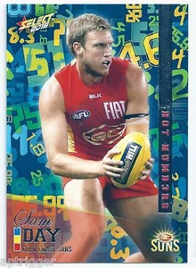 2016 Select Footy Stars Hot Numbers (HN58) Sam DAY Gold Coast - Picture 1 of 1