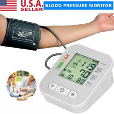 Blood Pressure Monitor Automatic Arm Digital BP Cuff Pulse Heart Rate Machine US