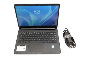 HP Laptop 14-dq0761dx intel celeron N4120 1.1GHZ 4GB RAM 128GB SSD - Picture 1 of 19