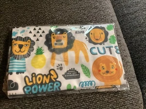 Lion Print Washable Wet/Dry Bag, Waterproof Diaper, Swim, Travel & Backpack - Picture 1 of 2