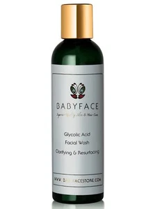 Babyface GLYCOLIC AHA BHA Face Wash Cleanser Anti-Aging Clarifying Exfoliating - Picture 1 of 1