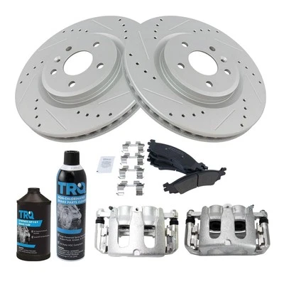 TRQ BKA46296 Brake Kit For Ford Taurus 2010-2012 Front 6L2Z2001A - Image 1 of 4