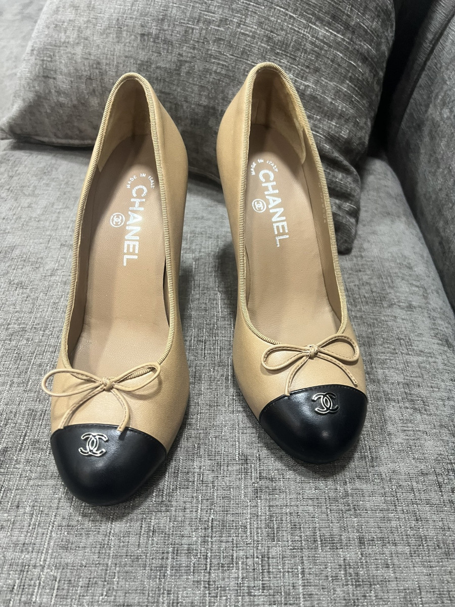 CHANEL Beige Heels for Women for sale | eBay CHANEL Beige Heels for Women for sale | eBay