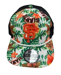 New Era The Golfer San Francisco Giants Hawaiian Floral Snapback Hat Cap - Picture 1 of 8