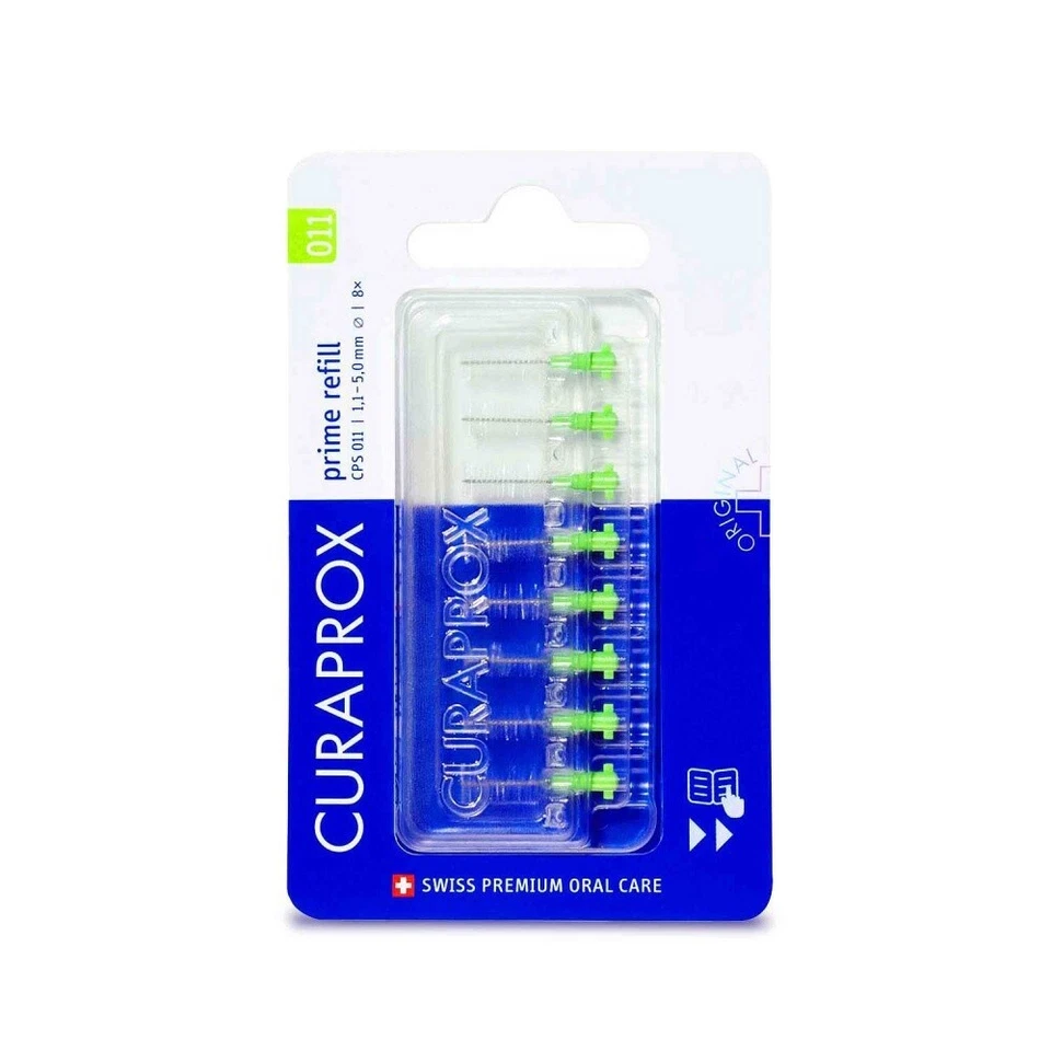 CURAPROX CPS 011 prime Interdentalbürsten Refill, 8 Stück PZN 16166441 - Bild 1 von 1