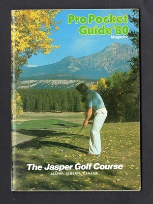 Libro de yardas Alberta 1980 The Jasper Golf Course Foto 1 de 4