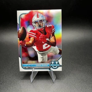 2021-22 Bowman University CHRIS OLAVE #14 variación de imagen SSP-Buckeyes - Imagen 1 de 10
