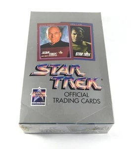 1991 Impel Star Trek 25th Anniversary Trading Card Box Sealed (36 Packs) - Picture 1 of 2