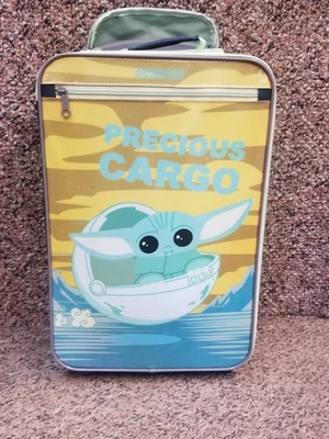 NWD American Tourister Grogu Star Wars Kids Wheeled Luggage 18" Carry-On - Image 1 of 4