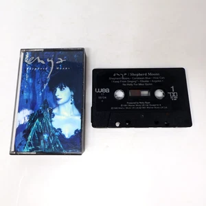 Enya Shepherd Moons Cassette Caribbean Blue/Book Of Days/Evacuee/Angeles 1991 - Picture 1 of 11