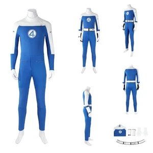 The Fantastic Four:First Steps Human Torch Cosplay Costume Halloween Jumpsuit - Picture 1 of 10