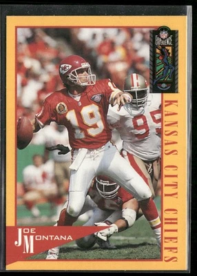 1995 Classic NFL Experience Joe Montana #43 Kansas City Chiefs - Image 1 of 2