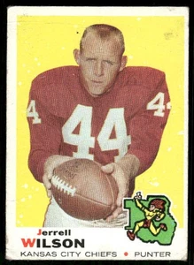 1969 Topps Jerrel Wilson #252 Kansas City Chiefs - Bild 1 von 2