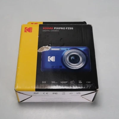 New Kodak PixPro FZ55 Digital Compact Camera Black - Boxed - Image 1 of 4