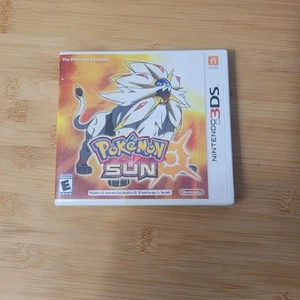 Pokémon Sun (Nintendo 3DS, 2016) -  CASE AND INSERT ONLY - Picture 1 of 3