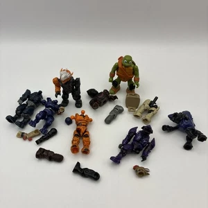 HALO MEGA CONSTRUX BLOKS- 3 Different Figures With Extra Parts - Picture 1 of 7