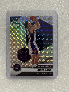 Steve Nash 2020-21 Panini Mosaic #286 Silver Mosaic Prizm Holo All Time Greats - Picture 1 of 2