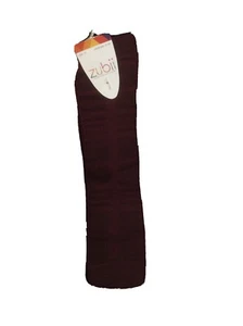 Zubii Girl Socks Long Burgundy Size 12 - Picture 1 of 1