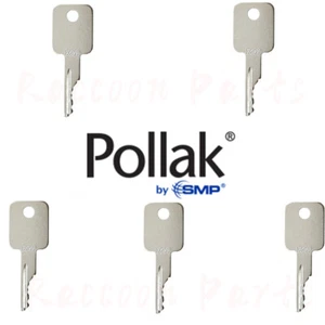 5Pcs Pollak ignition switch Keys D250 - Picture 1 of 2
