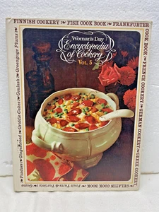 WOMAN'S DAY ENCYCLOPEDIA OF COOKERY VOL 5 - COOKBOOK -RECIPES - 1966 -HARD COVER - Imagen 1 de 3
