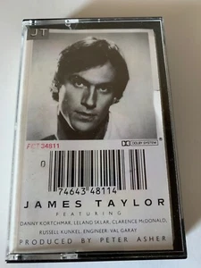 JAMES TAYLOR "JT" OUT OF PRINT Cassette Tape Your Smiling Face / HANDYMAN - Picture 1 of 3