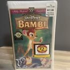 NEW Disney's Bambi VHS 1997 55th Anniversary Masterpiece Limited Edition SEALED