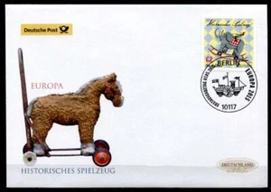 Europa-CEPT. Historisches Spielzeug. Pferd, Elefant, Affe. FDC. Berlin. BRD 2015 - Bild 1 von 1