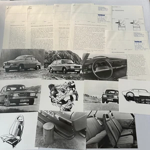 1974 Saab Press Kit Photos Press Releases GERMAN Saab 96 Saab 99L - Picture 1 of 14