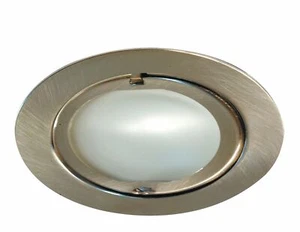 3x Paulmann Meuble Lampes Encastrées Clip Pliage Max. 20W 12V G4 72mm Fer Brossé - Photo 1/1