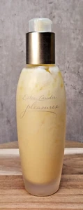 Vintage Estee Lauder Pleasures Body Lotion 3.4 oz Glass Bottle with Pump - Picture 1 of 4