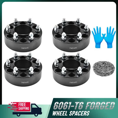 4pcs 2 Inch 6x135 Hubcentric Wheel Spacer M14x2 For 2003-2014 Ford Expedition - Image 1 of 4