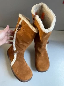 Rocket Dog Slope Chestnut Suede winter boots uk 5 eur 38 - Picture 1 of 24