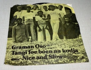 Nice and Slow Graman Oso 1979 Ventu VU 55-24 Suriname Afro Latin Funk RARE!!! - Picture 1 of 4