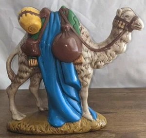 Large Nativity Right Facing Camel Standing Ceramic By Atlantic Mold MCM Detailed - Picture 1 of 8