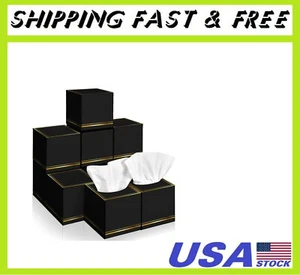 12 Pack Facial Tissues Cube Boxes Face Box 600 Sheets 3 ply Soft Paper Square - Picture 1 of 7