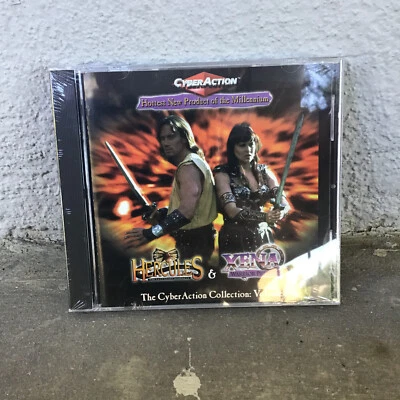 Sealed Hercules and Xena CyberAction Collection Volume 1 CD-ROM 1999  - Image 1 of 2