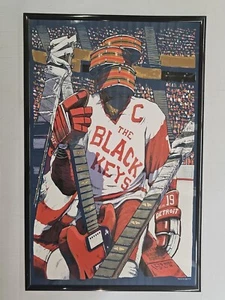 The Black Keys Detroit Concert Poster 11 X 17 Framed - Picture 1 of 2